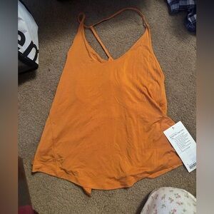 Lululemon silk modal yoga tank new with tag